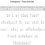 Criptograma para imprimir - Frase divertida
