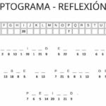 Criptograma para imprimir - Reflexión popular