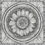 Mandala para imprimir nº 81 Mandala para imprimir 81