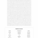Sopa de letras para imprimir – Parentescos familiares