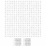 Sopa numérica para imprimir 100