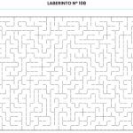 Laberinto para imprimir nº 108 Laberinto para imprimir 108