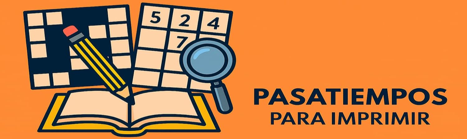 Pasatiempos para imprimir