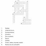 Crucigrama para imprimir nº 108 Crucigrama para imprimir 108
