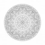 Mandala para imprimir 87