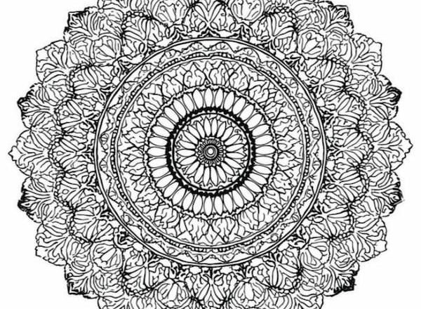 Mandala para imprimir 89